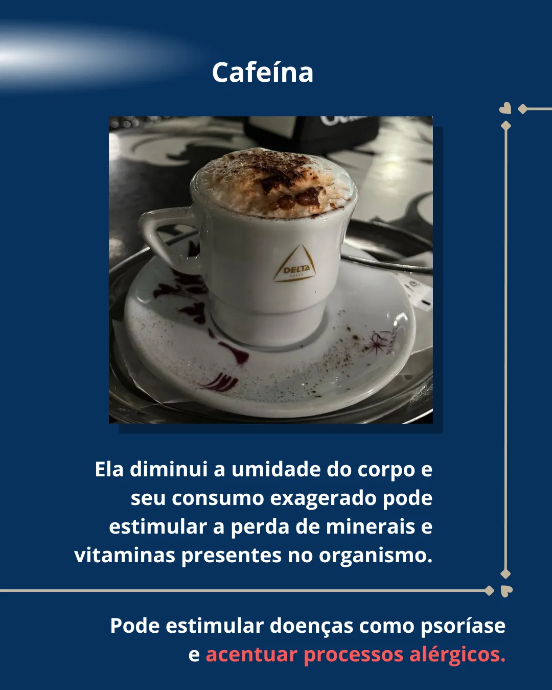 Cafeína: o consumo exagerado de café e o seu efeito na hidratação do organismo