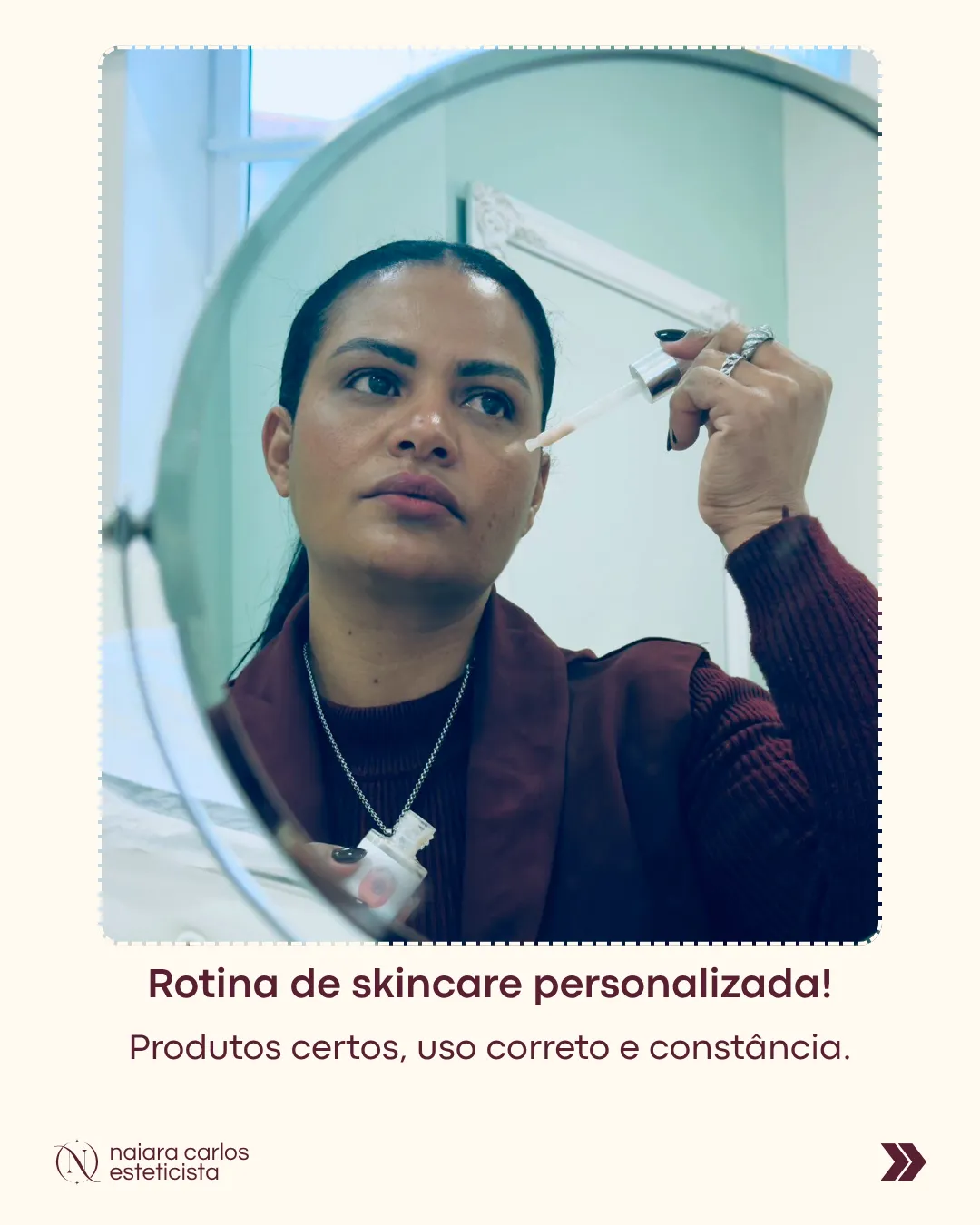 Rotina de skincare personalizada: produtos certos, uso correto e constância