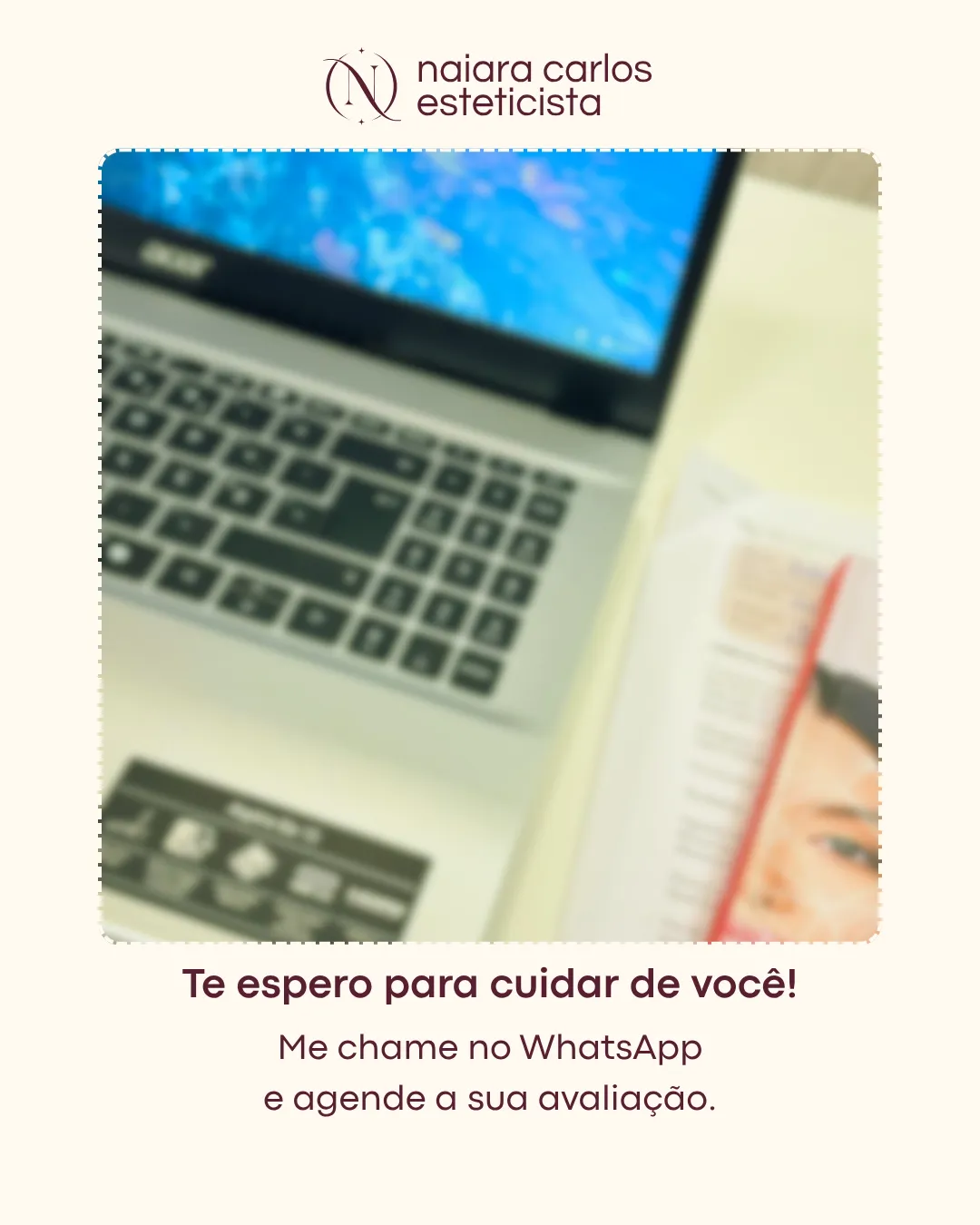 Ficha de avaliação e computador de trabalho: o primeiro passo é sempre reunir a história de cada cliente