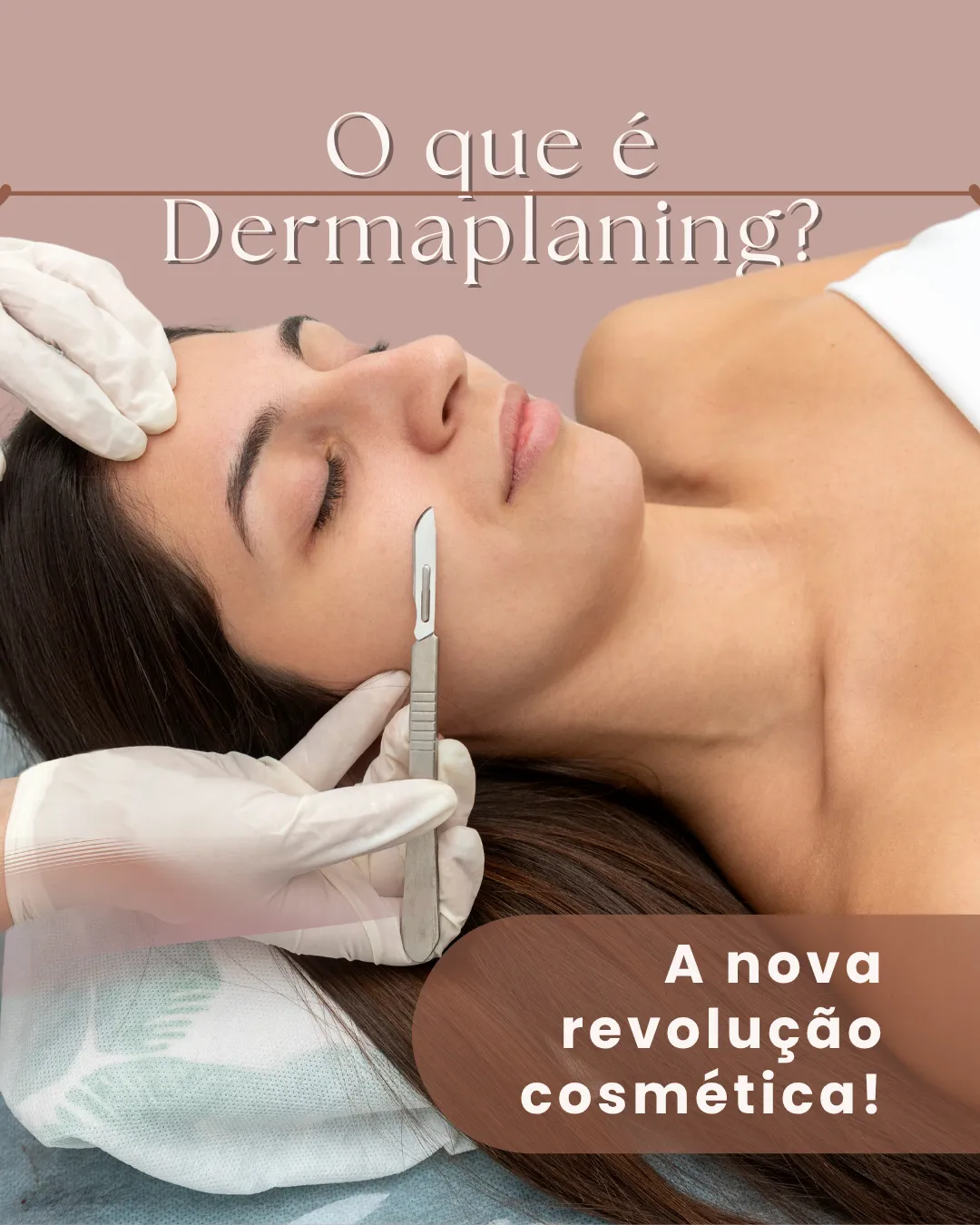 O que é o dermaplaning: uma esfoliação do rosto feita com uma lâmina, por mão profissional