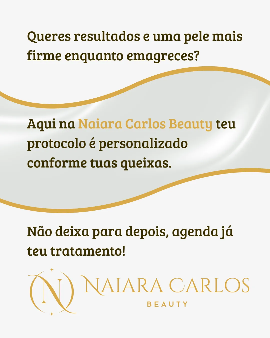 Naiara Carlos: o protocolo é personalizado conforme as queixas de cada cliente