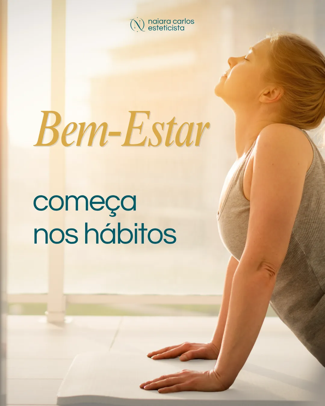 Bem-estar começa nos hábitos